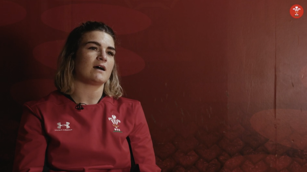 didi rugby franchise owner Robyn Lock is interviewed about playing for Wales Women