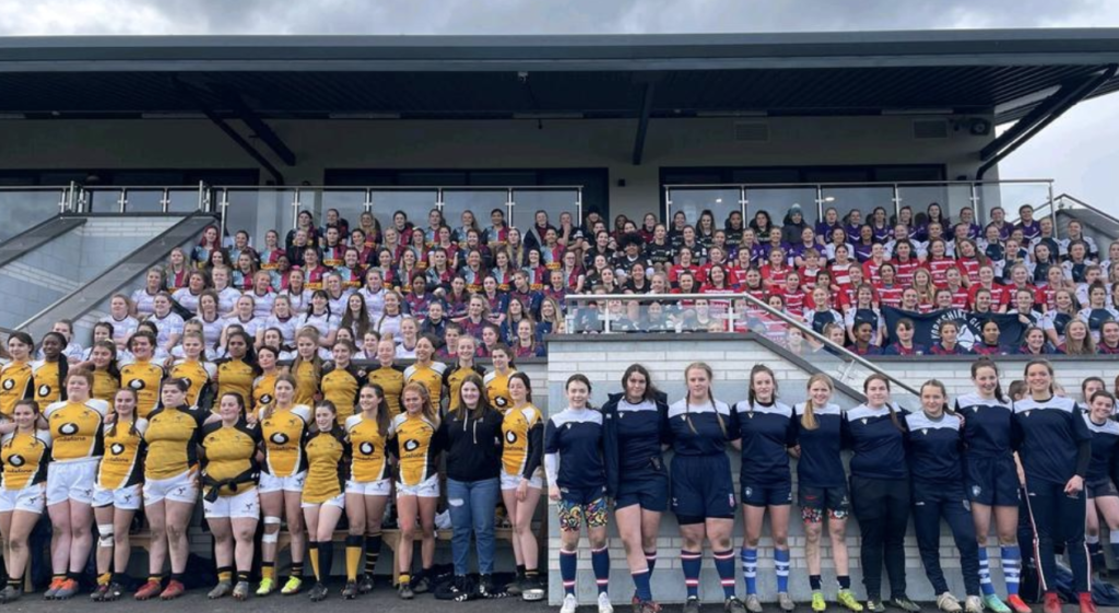 Players from all sides at the Burton Centre of Excellence